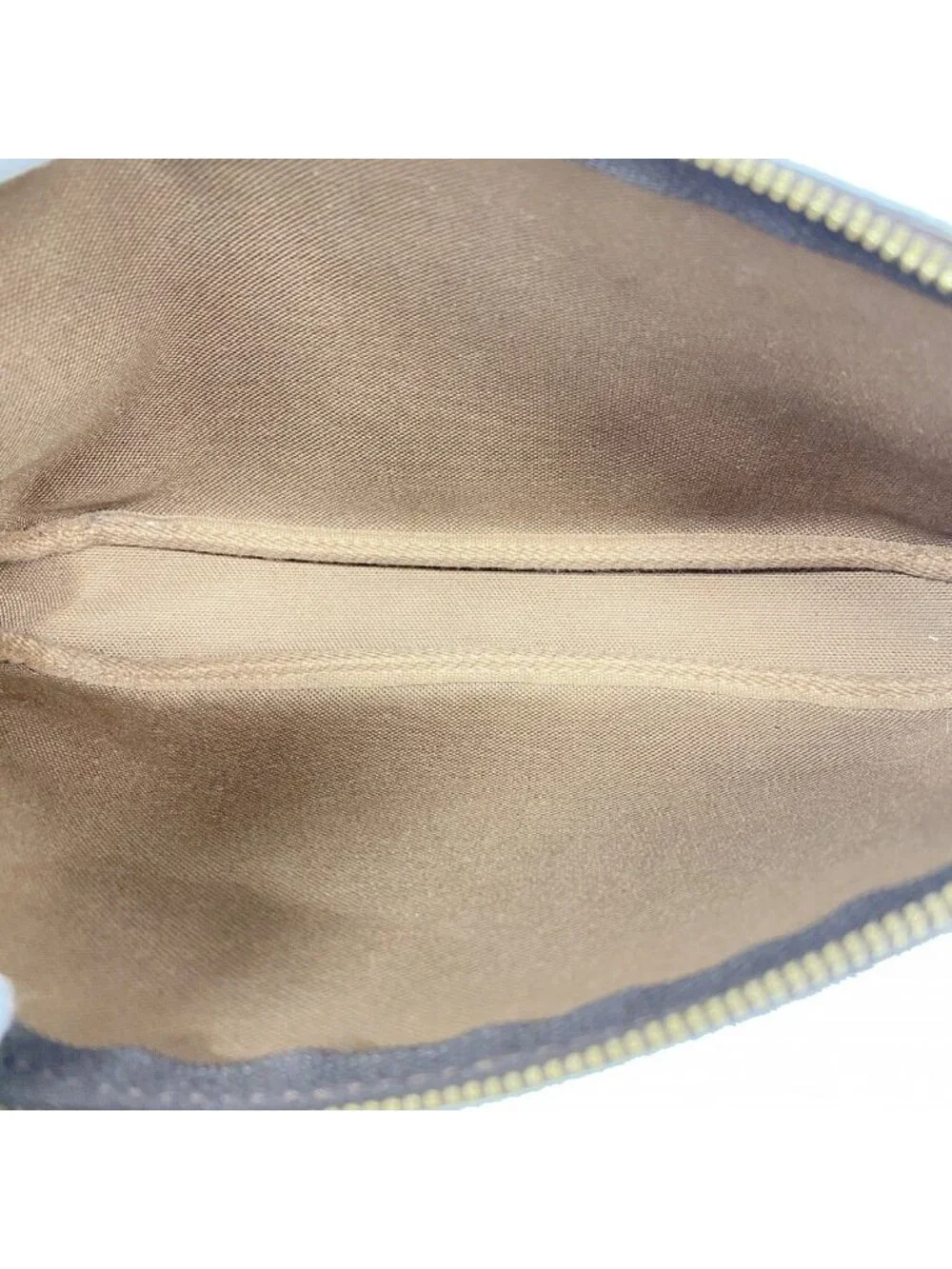 Louis Vuitton Pouch Monogram Pochette Brown